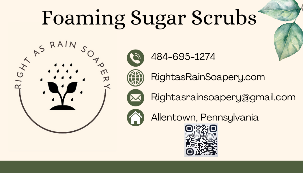 'Lilac in Bloom' Foaming Sugar Scrub 8oz.