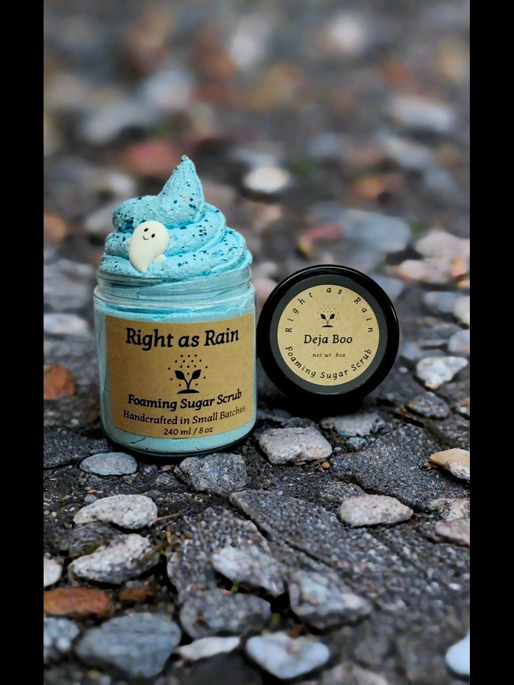 Deja Boo Foaming Sugar Scrub 8oz