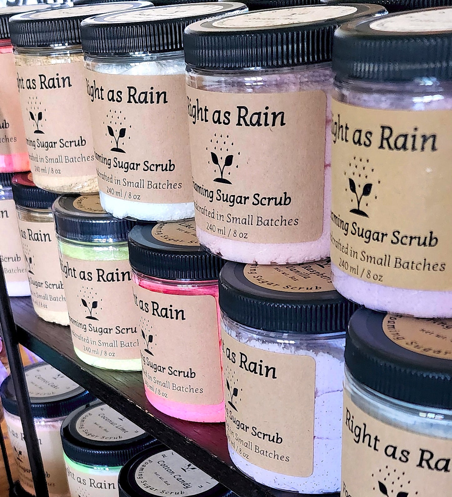 Deja Boo Foaming Sugar Scrub 8oz
