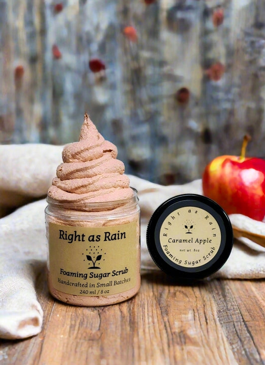 Caramel Apple Foaming Sugar Scrub 8oz