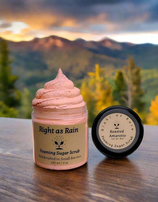 'Roasted Amaretto' Foaming Sugar Scrub 8oz