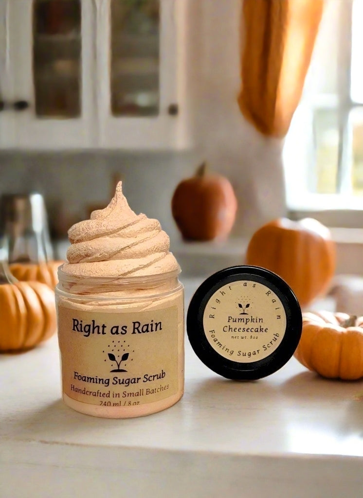 Pumpkin Cheesecake Foaming Sugar Scrub 8oz
