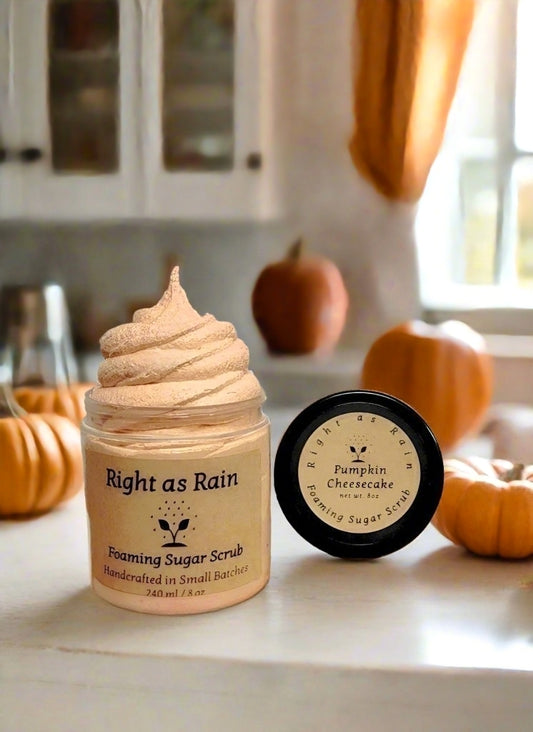 Pumpkin Cheesecake Foaming Sugar Scrub 8oz