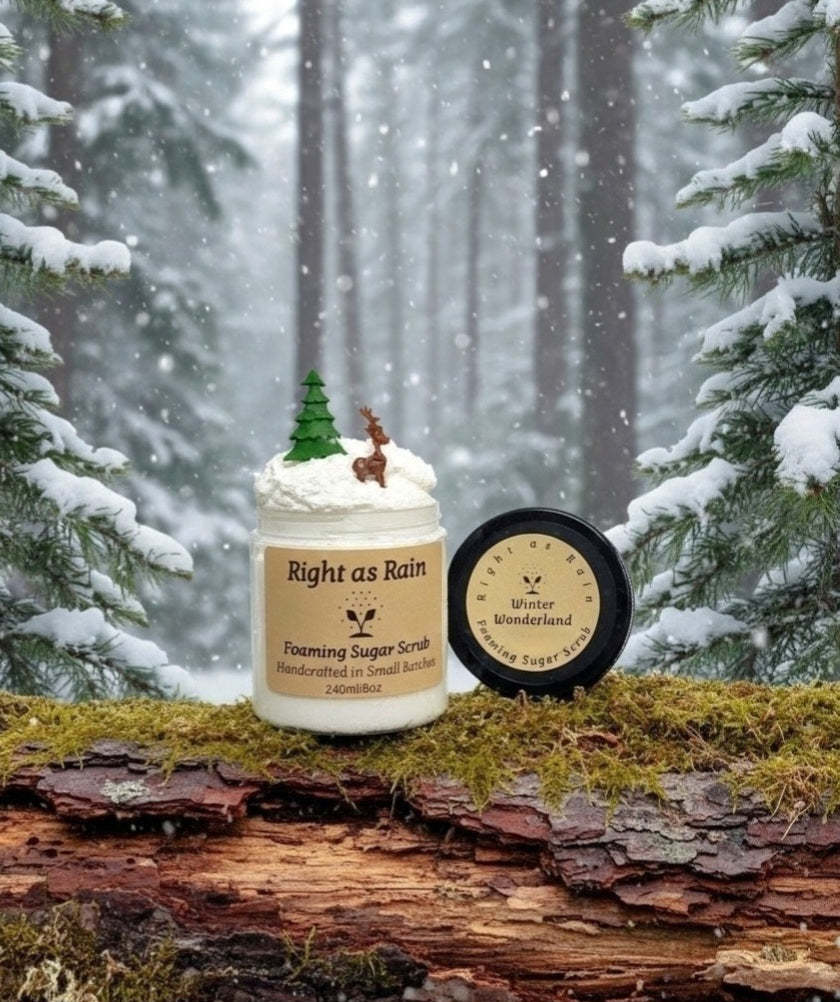 'Winter Wonderland' Foaming Sugar Scrub 8oz