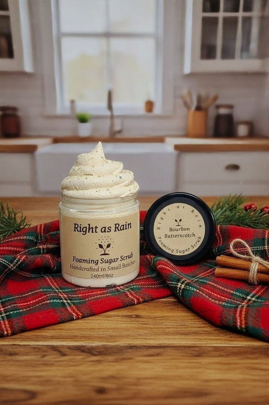 'Bourbon Butterscotch' Foaming Sugar Scrub 8oz