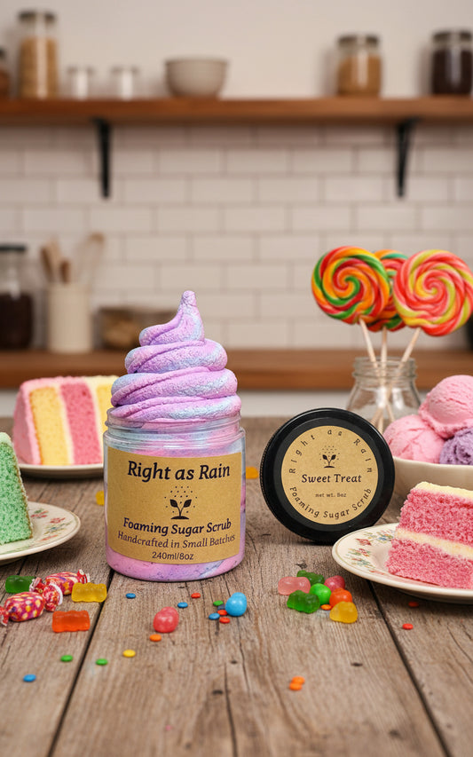 'Sweet Treat' Foaming Sugar Scrub 8oz